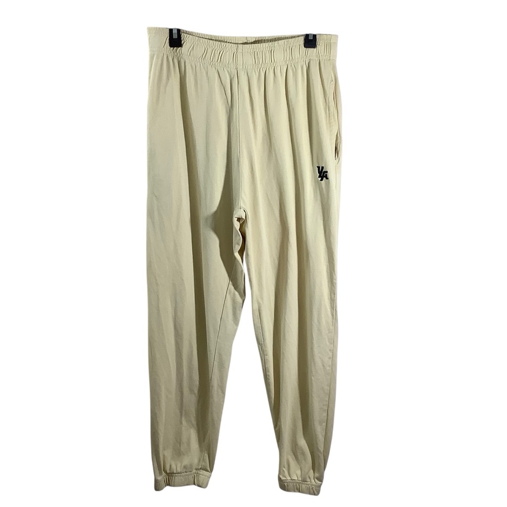 YoungLA Men's 234 Yellow Pastel Joggers 100% Cotton